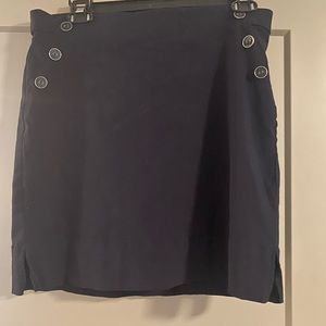 Navy skort